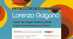 Desktop Screenshot of lorenzogalganoblog.com