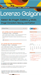 Mobile Screenshot of lorenzogalganoblog.com